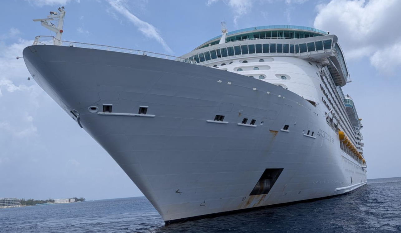 Adventure of the Seas bow